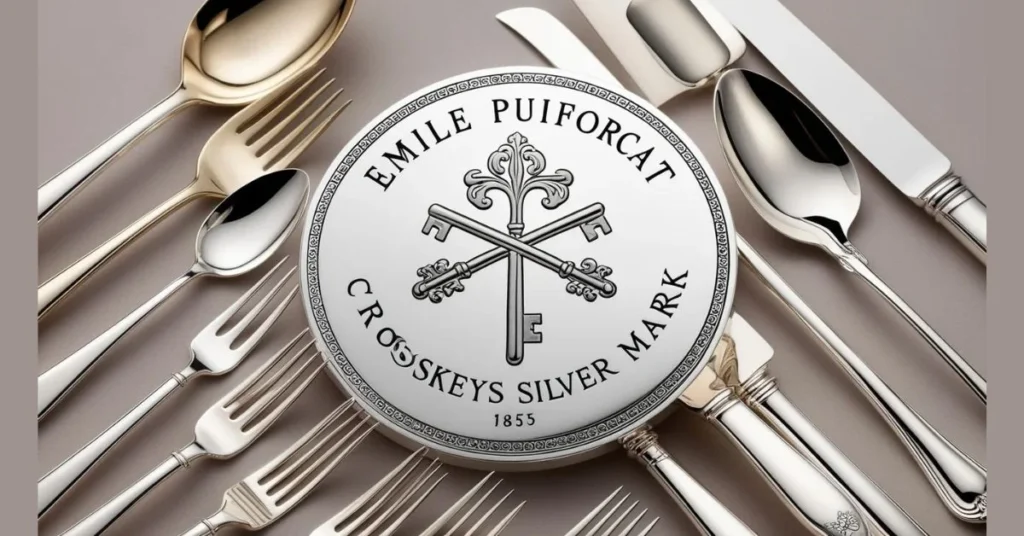 EMILE PUIFORCAT CROSSKEYS SILVER MARK