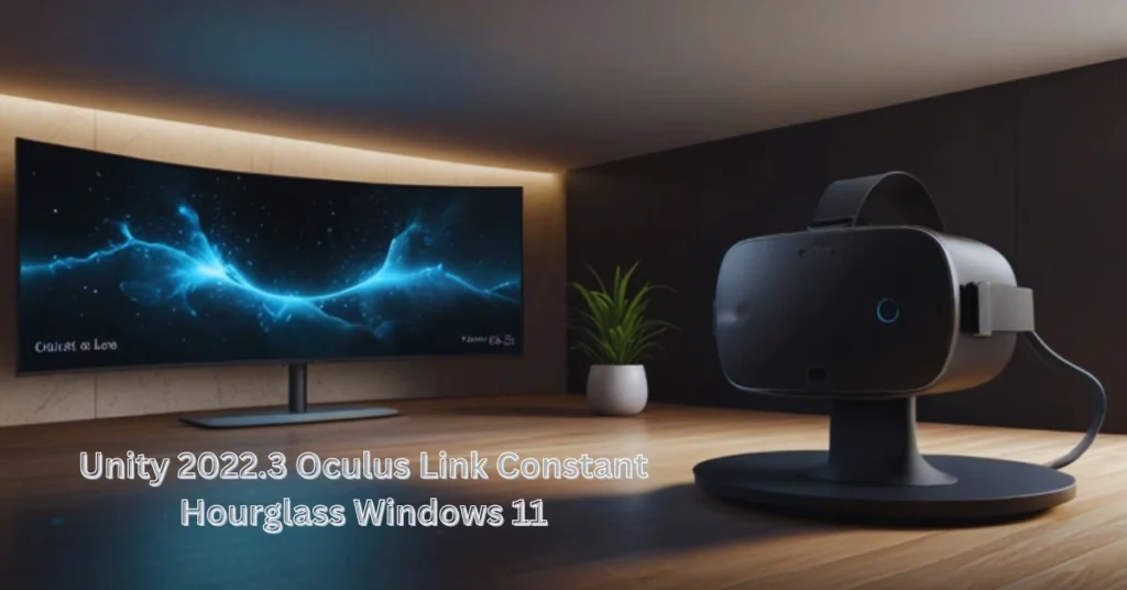 Unity 2022.3 Oculus Link Constant Hourglass Windows 11