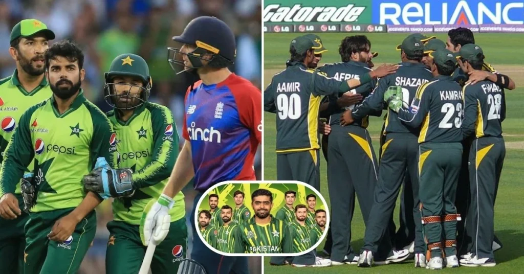 Pakistan National Cricket Team vs England Cricket Team Timeline