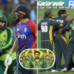 Pakistan National Cricket Team vs England Cricket Team Timeline