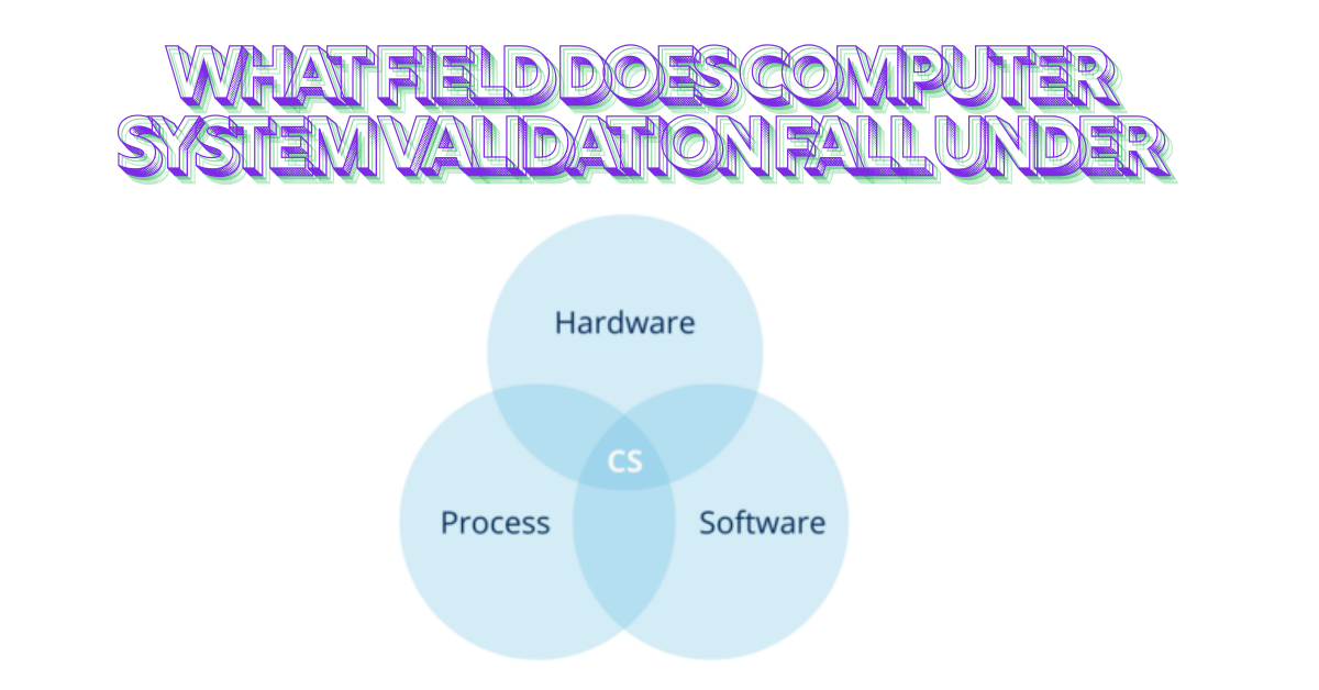 WHAT FIELD DOES COMPUTER SYSTEM VALIDATION FALL UNDER