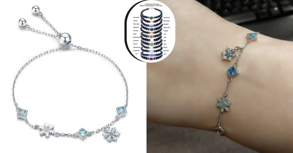 Birthstone Bracelets for December